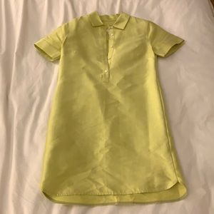 J.Crew Collection silk shantung shift dress size 2